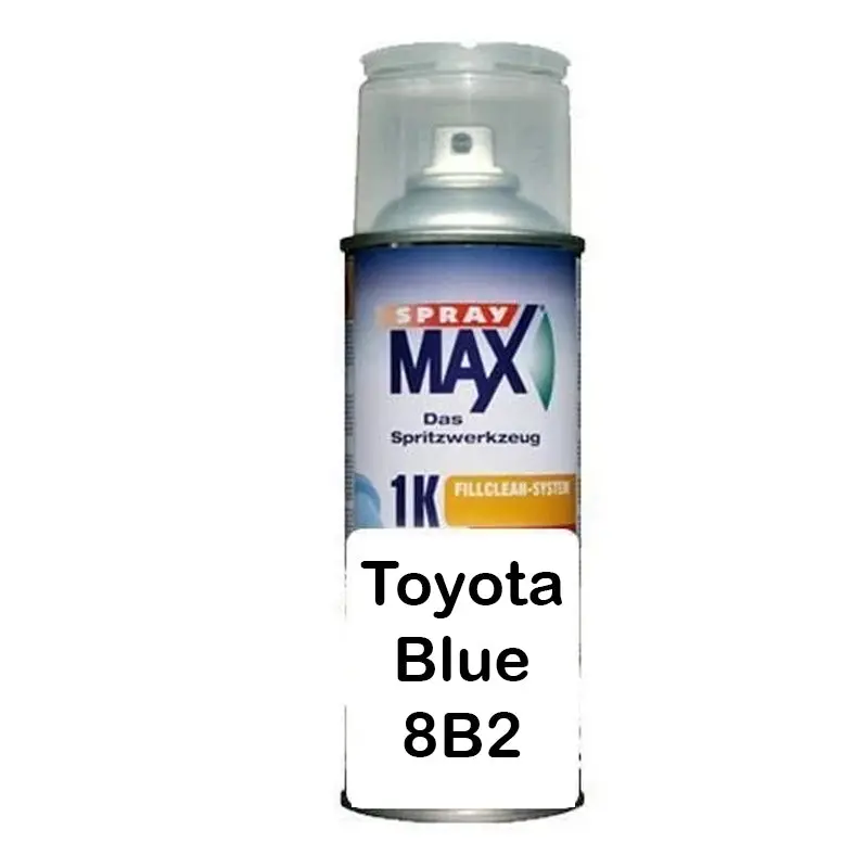 Auto Car Touch Up 298 Ml Paint Can For Toyota 8B2 Blue 1