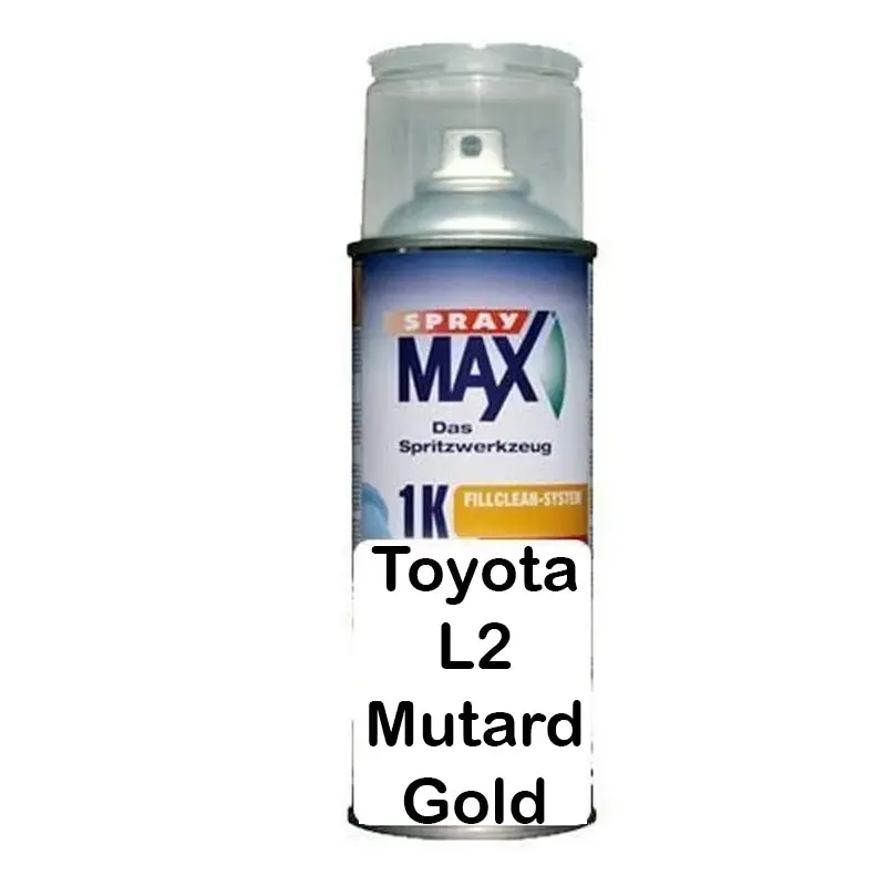 Auto Car Touch Up 298 Ml Paint Can For Toyota L2 Mustard Gold 1