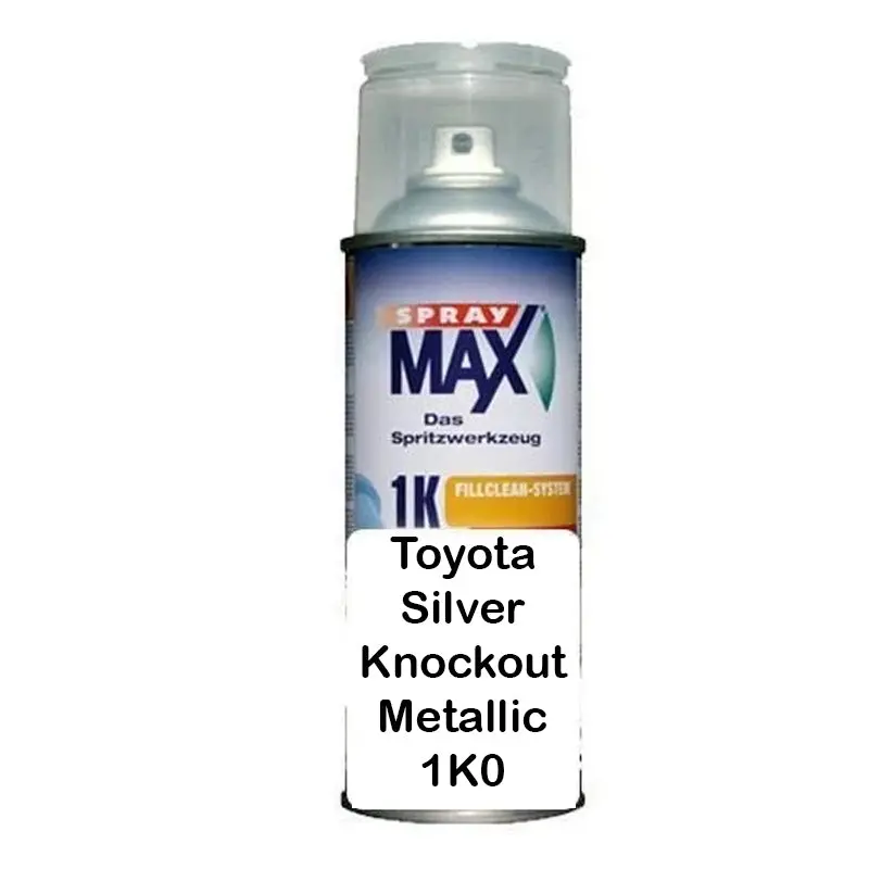 Auto Car Touch Up Can For Toyota Silver Knockout Metallic 1K0 1