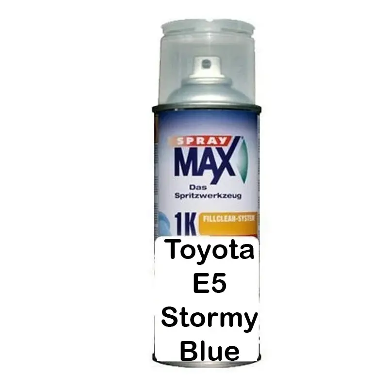 Auto Car Touch Up 298 Ml Paint Can For Toyota E5 Stormy Blue 1