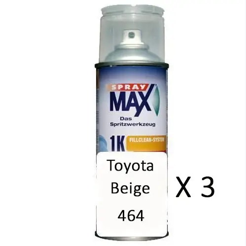 Auto Touch Up Can For Toyota Beige 464 X 3 1