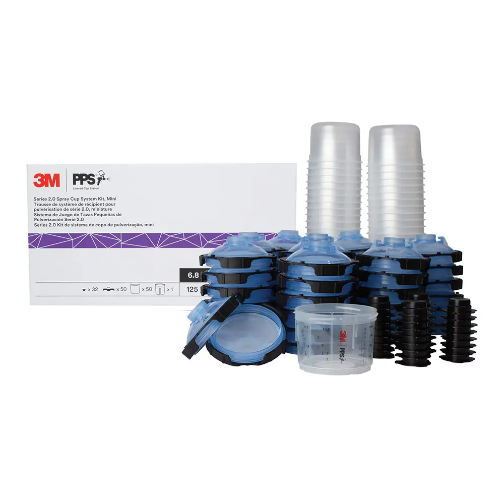 3M 26114 Pps Series 2.0 Lids Mini/Midi Cups 200Ml 200 Micron X 50 Pack Box 1