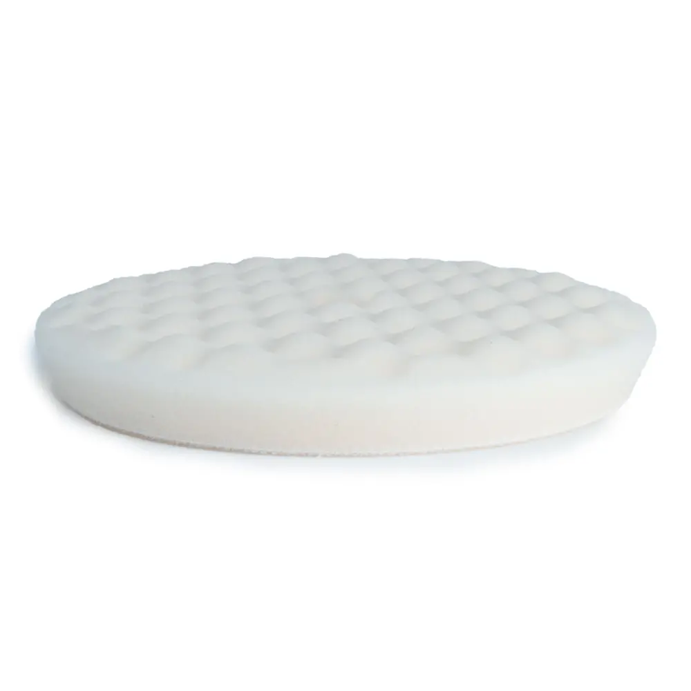 Rupes Bigfoot Rotary Hook On Foam Waffle Pad Ultra Fine White 150 Mm - 165 Mm 1