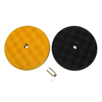 Velocity 200Mm D/S Black Orange Wave Foam Pad Incl Adaptor 1