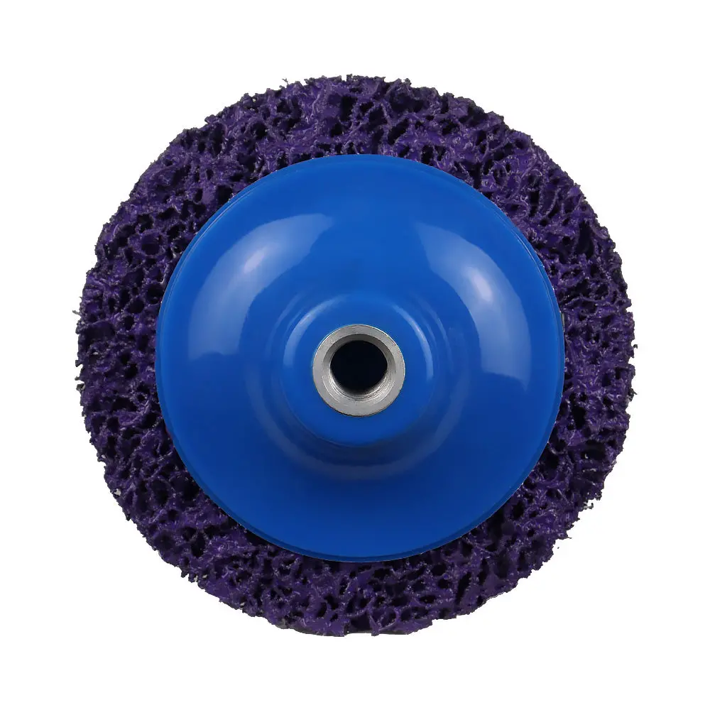 Velocity Xt Cleanstrip Back Up Pad 125Mm Mounted To 14Mm 1