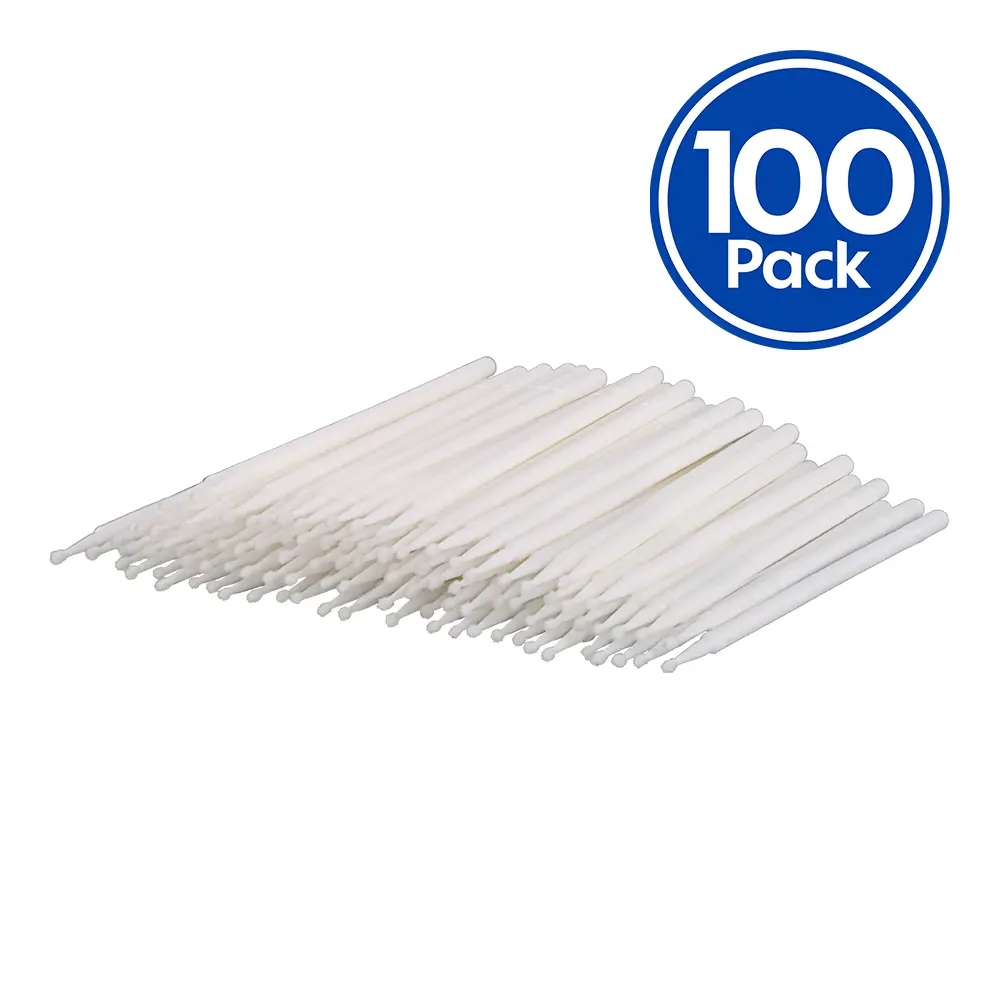 Velocity Microbrush White Ultra Fine Applicator 1.2Mm X 100 Pack Touch Up Brush 1
