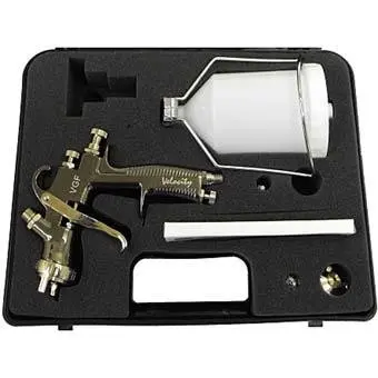 Velocity Gravity Feed Spray Gun 1.4, 1.8, 2.5 Vg3n Filler, Primer, Topcoat 1