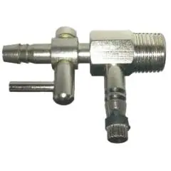 Plated Brass Lever Aquarium Valve 1