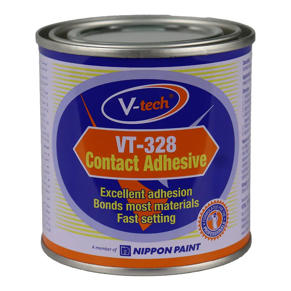 V‑Tech Contact Adhesive Vt-328 250Ml Multi‑Surface Bonding Glue Durable Strong 1