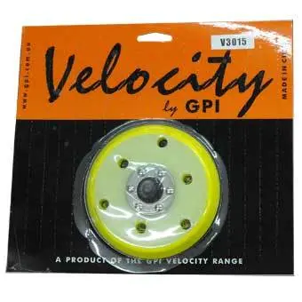Velocity 125Mm Back Up Sanding Pad Hook & Loop 6Hole 123Mm 1