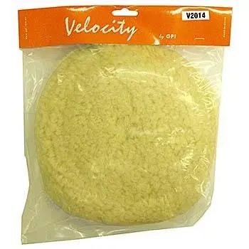 Velocity 180Mm Wool Polish Pad Velcro Buff Car Detailing 1