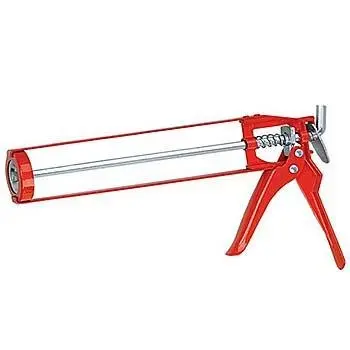 Velocity Skeleton Orange Caulking Gun Use With Sikaflex, Silicones Most Cartridges 1