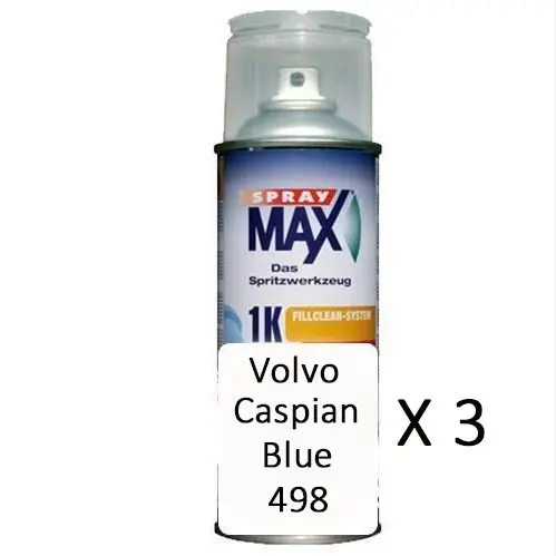 Auto Touch Up Can Volvo Caspian Blue 498 X 3 1