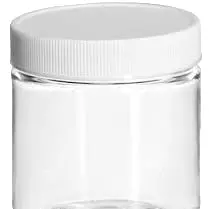 Glass Jar, Short, Wide Mouth, 250 Ml, Case Of 24 1