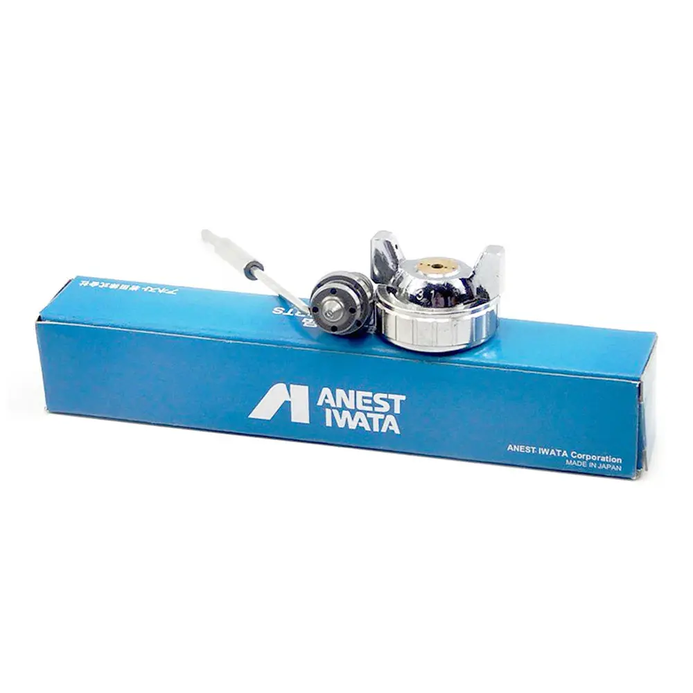 Anest Iwata Needle Nozzle & Lv2 Cap 1.3 Mm Kit For W400 Spray Gun Service Repair 1