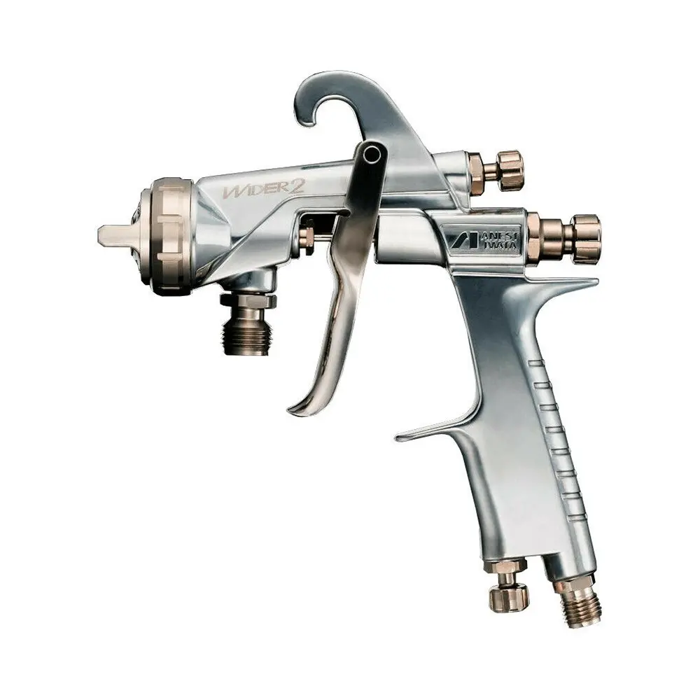 Anest Iwata Wider2 Pressure Spray Gun 1.2 Mm J2 Cap Wider2124p Auto Paint Air 1