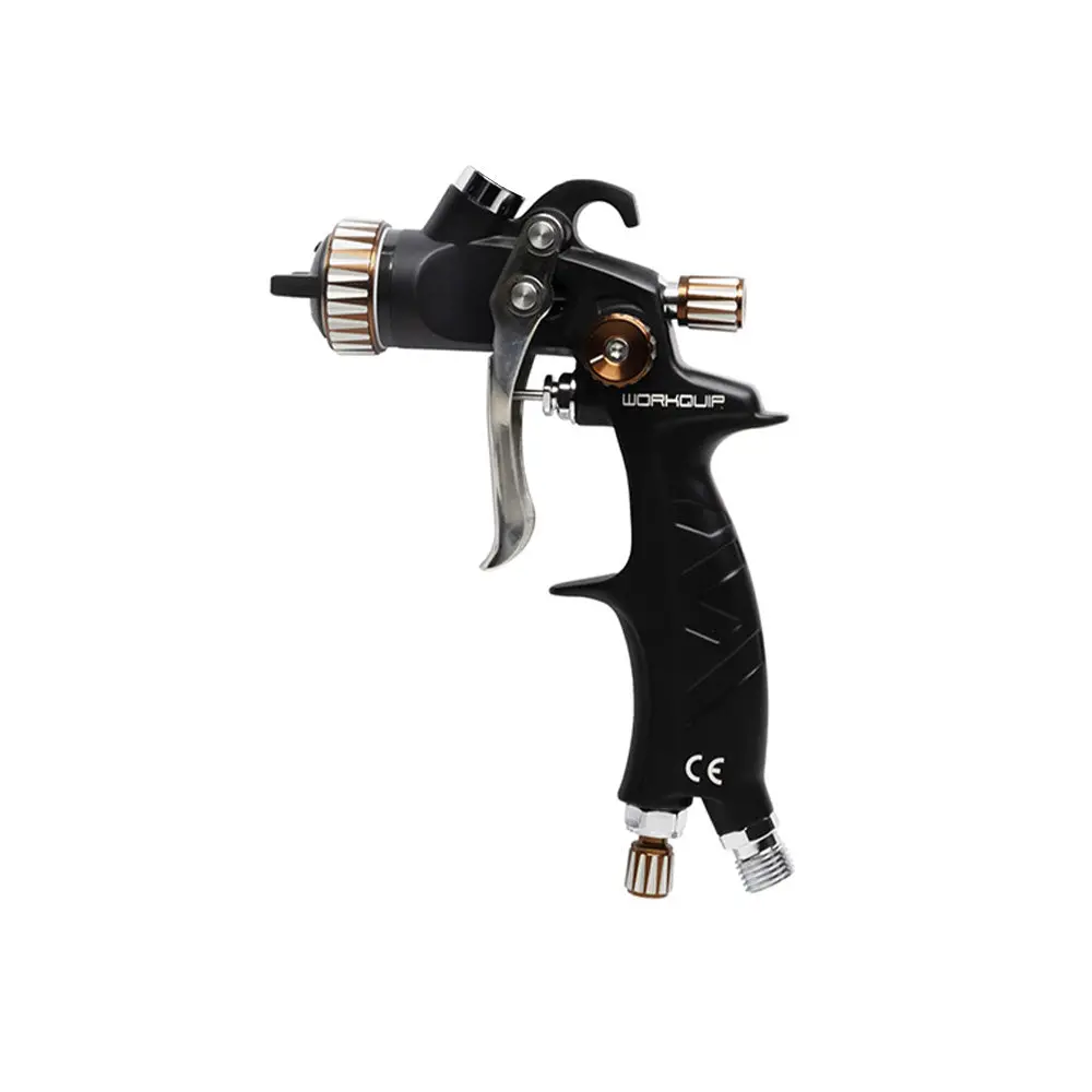 Workquip X1 Gravity Touch Up Spray Gun 1.0Mm 300Ml Pot Fully Serviceable Wx-102G 1