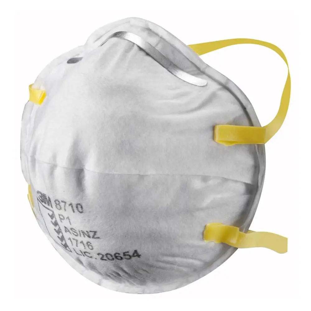 3M Particulate Respirator 8710 P1 Disposable X 20 Pack Box 1