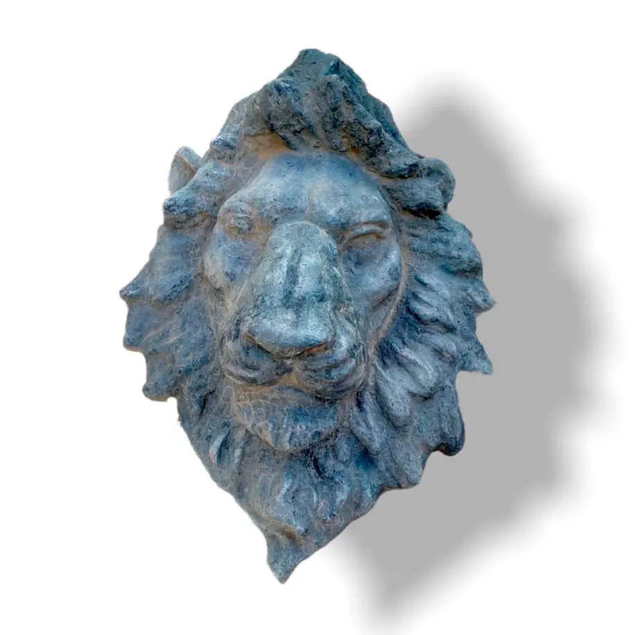 Aged Terracotta Lion's Face - Sold 1