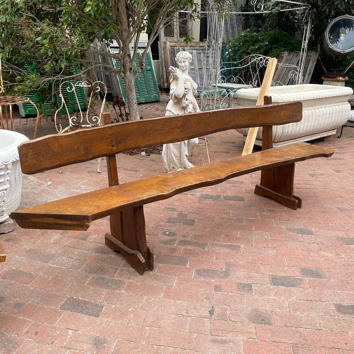 Large Organic Oak Bench - Sold 1