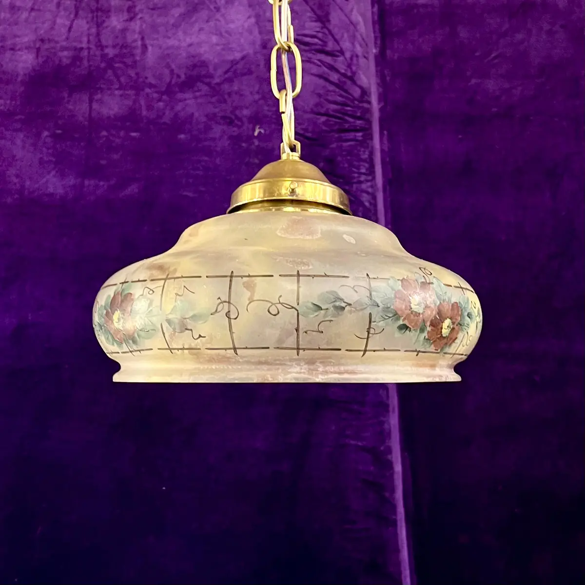 A Precious Vintage Glass Pendant - Sold 1