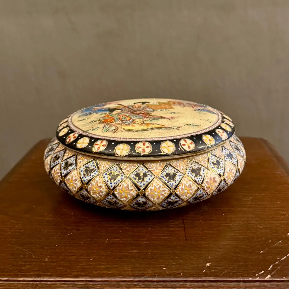 Beautiful Vintage Japanese Trinket Bowl - Sold 2