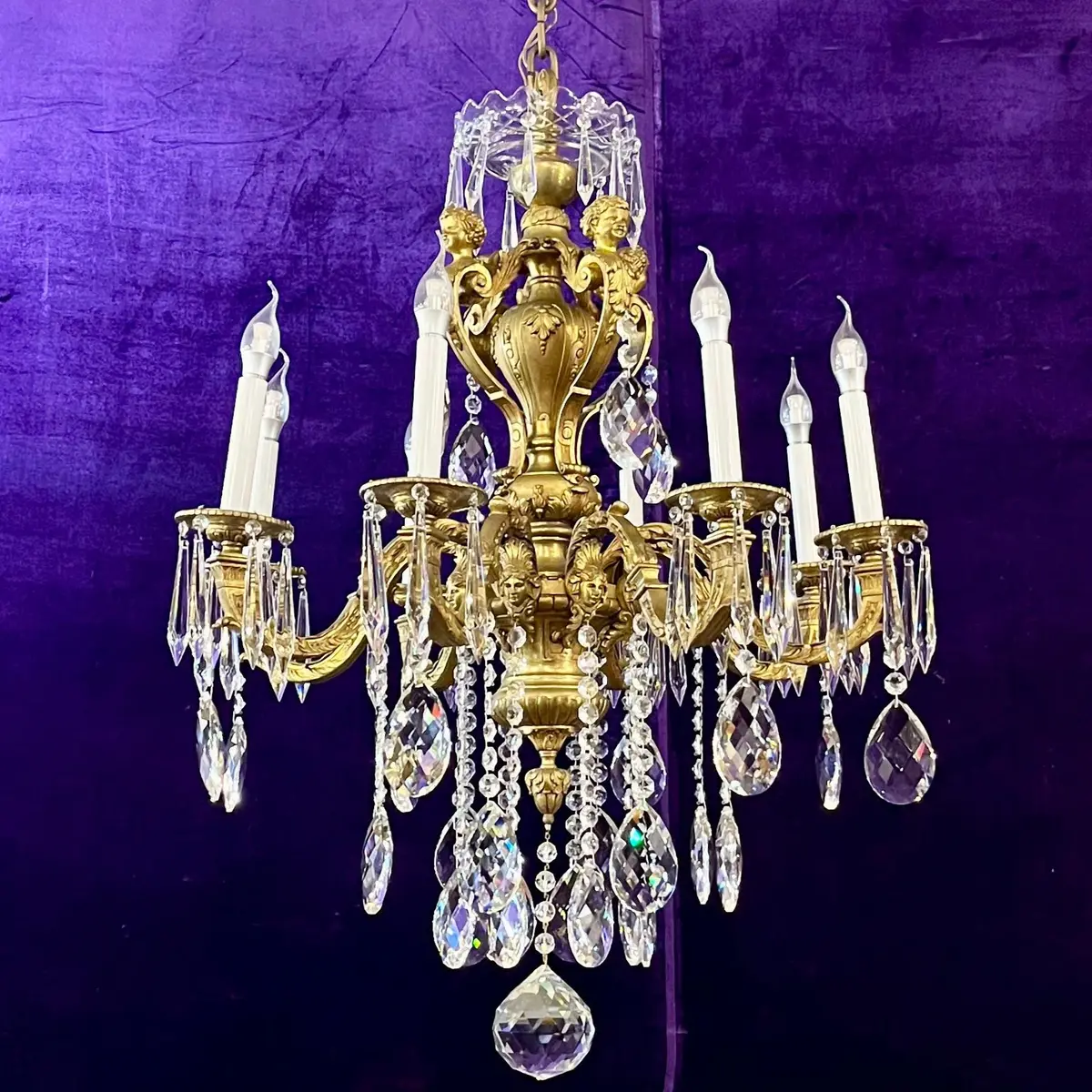 Antique French Mazarine Chandelier - Sold 1