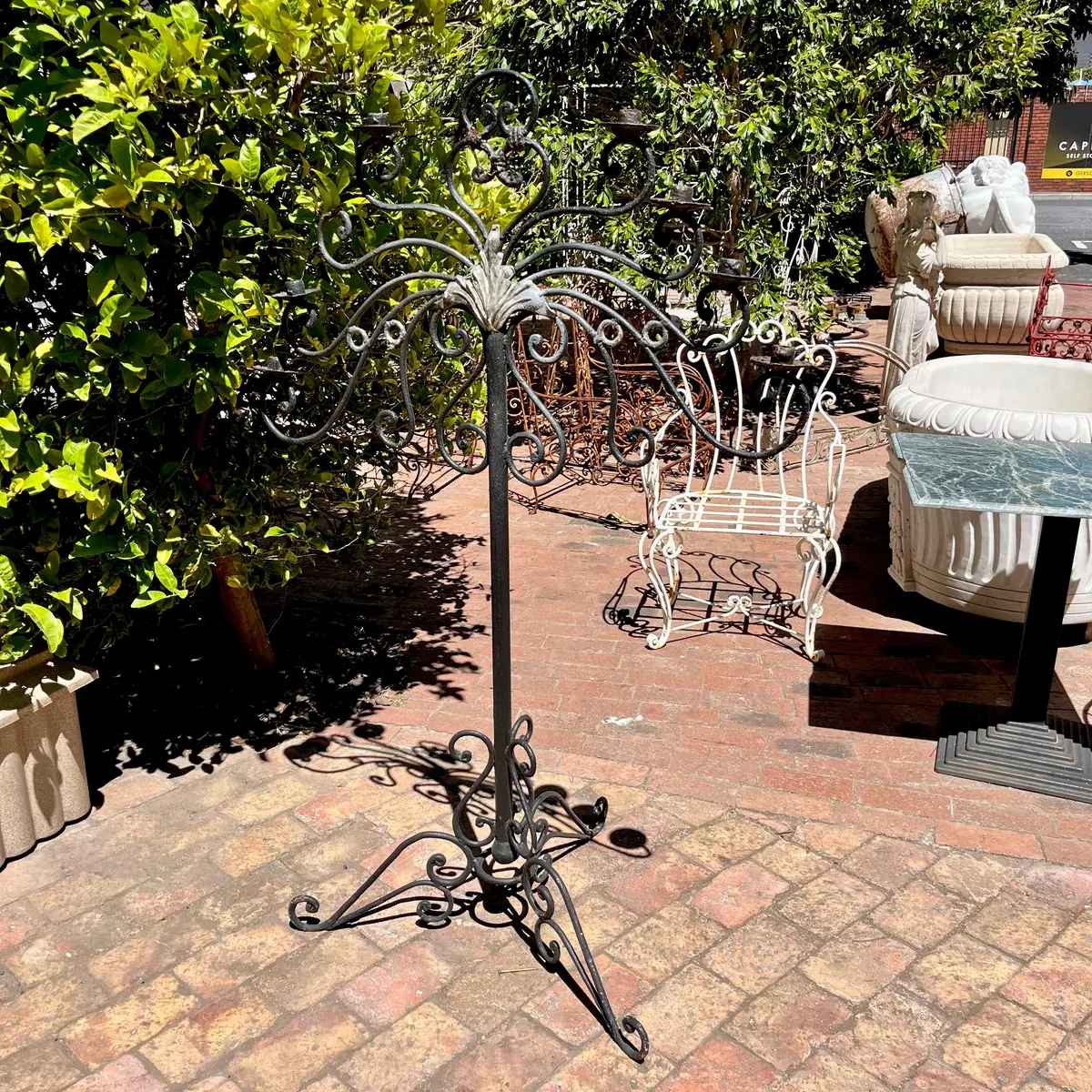 Gorgeous Wrought Iron Candle Stand 1