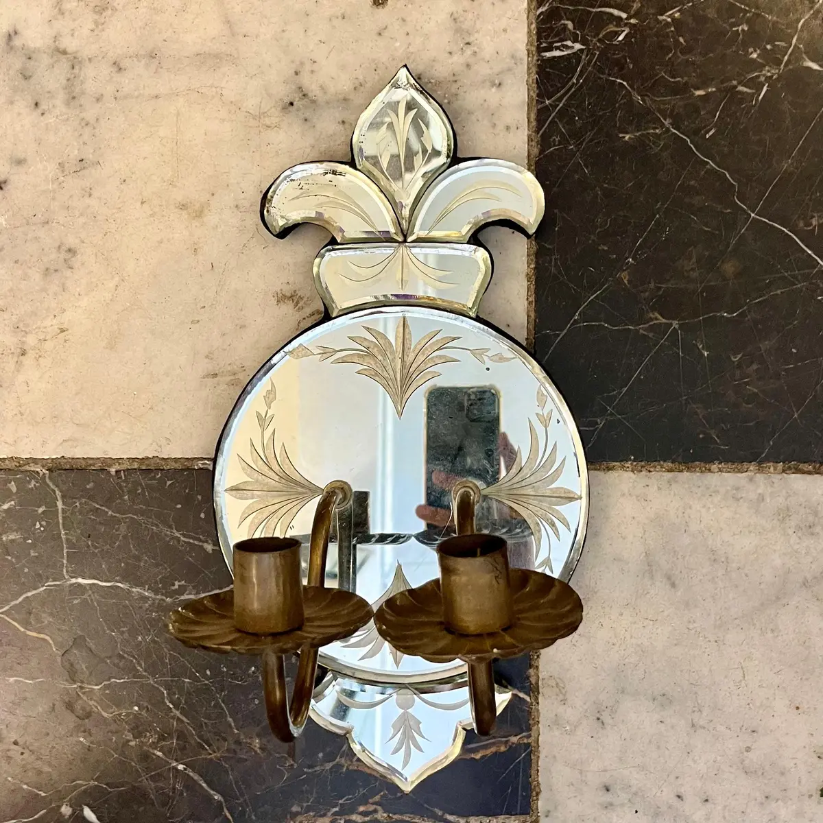Venetian Style Wall Candelabra 1