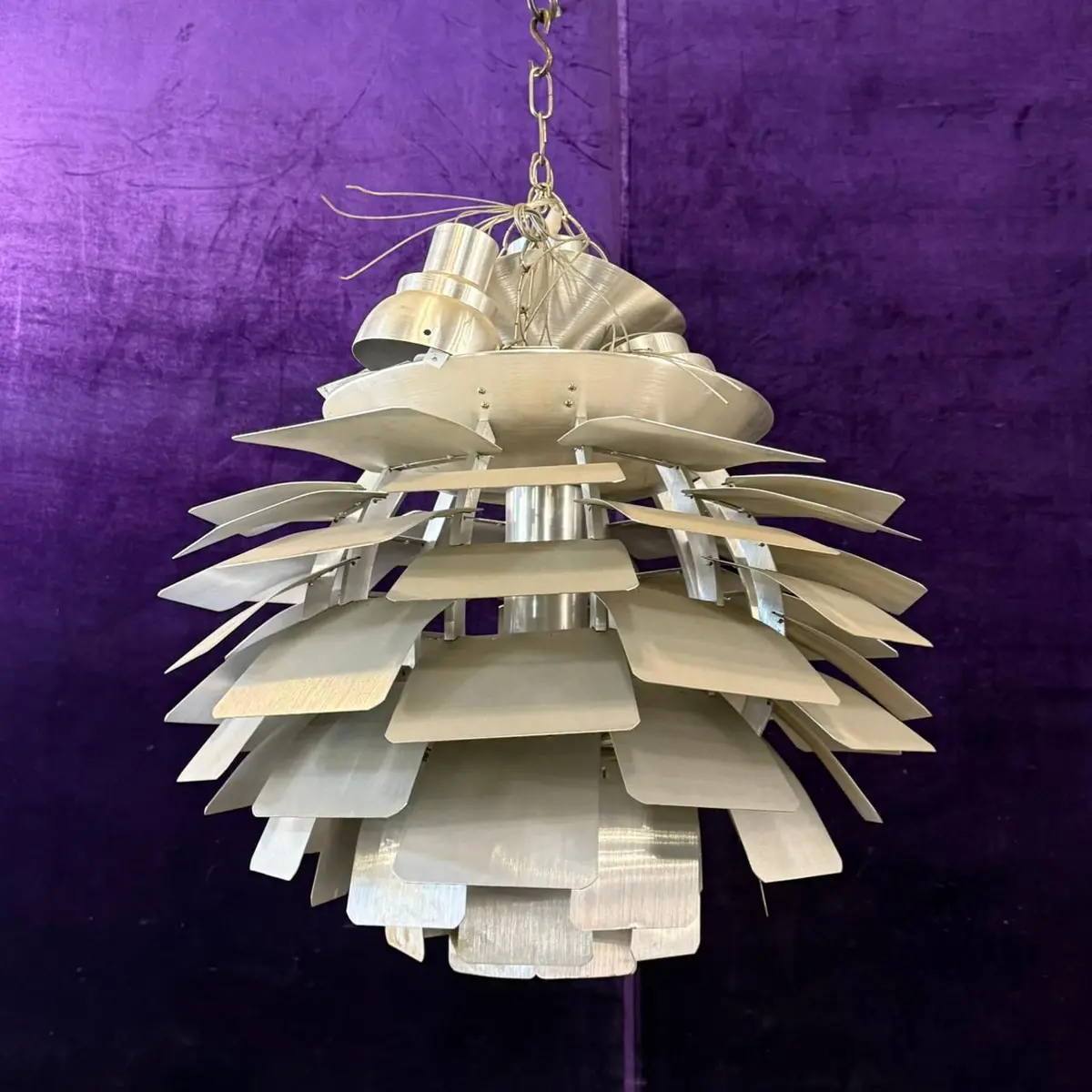 A Modern Pendant In The Style Of An Artichoke Light 1