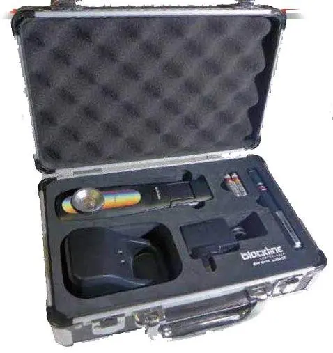 Rechargeable Paint Colour Matching Control Work Light & Pen In A Case 95 Cri Scangrip 1