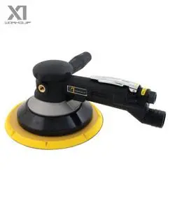 Workquip X1 200Mm Gearded Sander 10Mm Orbit With Dust Extraction 1