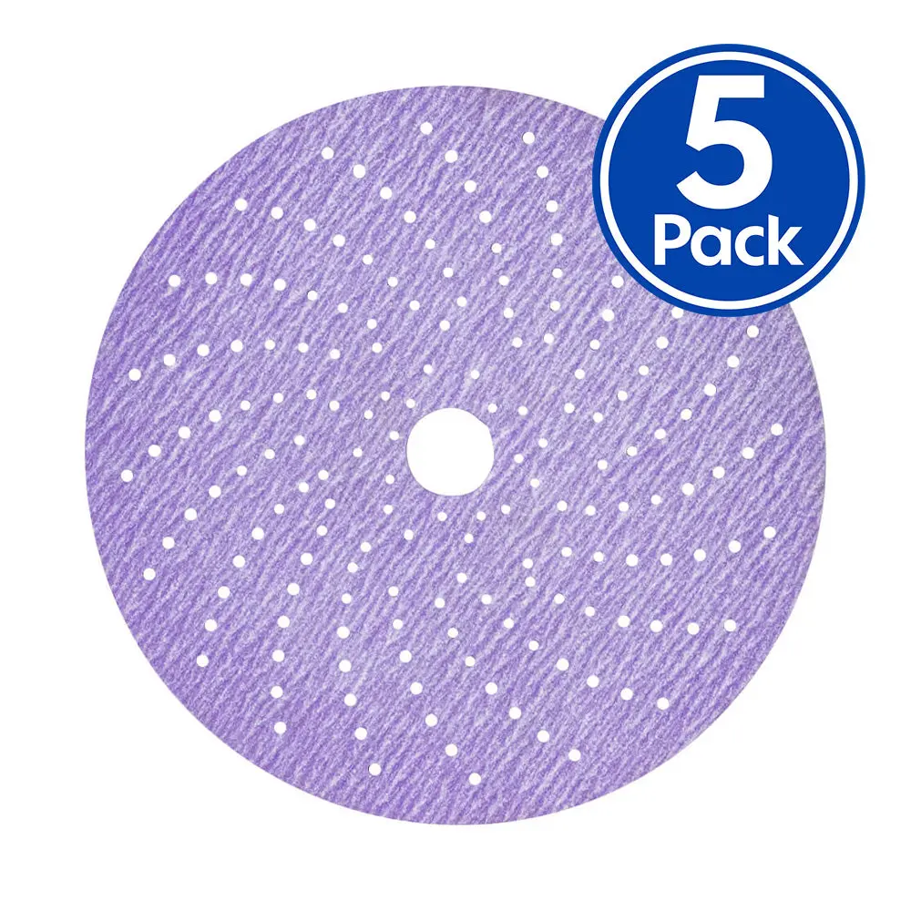 3M 31372 Cubitron Ii Hookit Clean Sanding Abrasive Disc 150Mm 120 Grit X 5 Pack 1