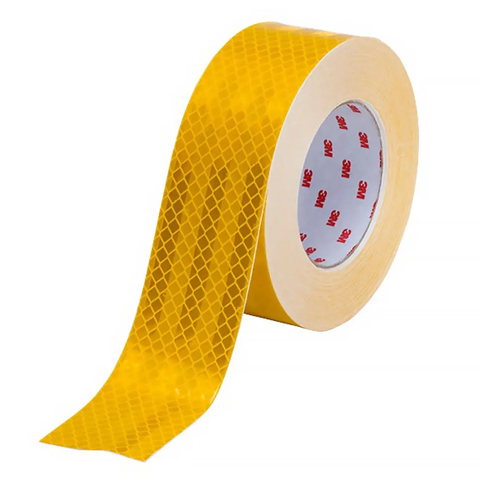 3M 983-71 Diamond Grade Reflective Tape 50Mm X 45.7M Yellow Vehicle Safety 1