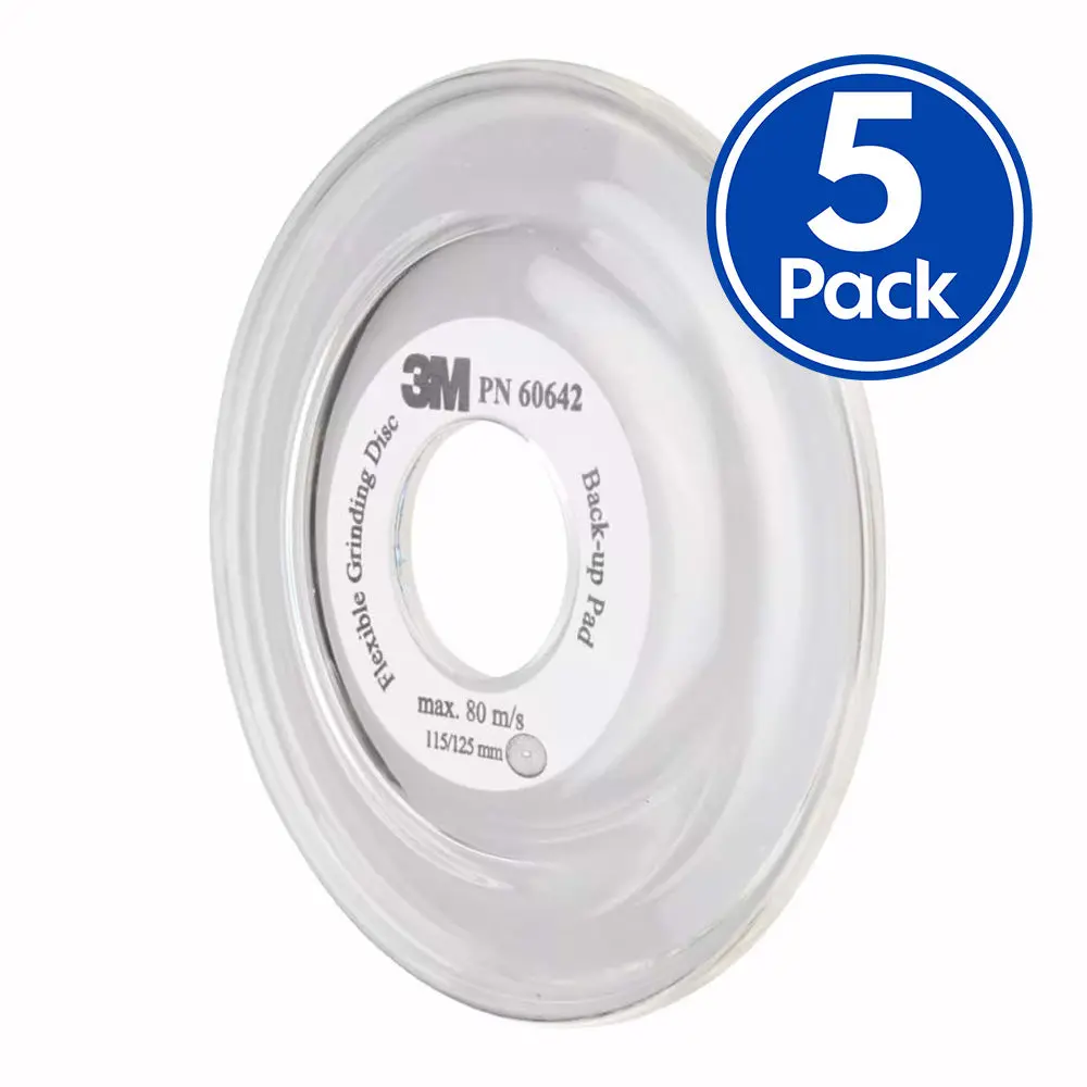 3M 100Mm Flexible Grinding Disc Back Up Pad Pack5 1
