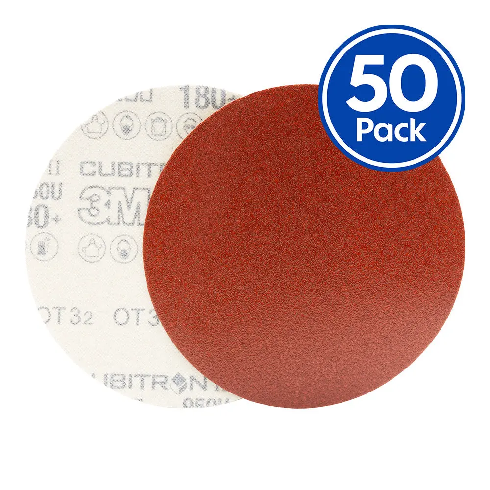 3M Cubitron Ii Hookit Sanding Discs 950U 150Mm 180 Grit X 50 Pack 1