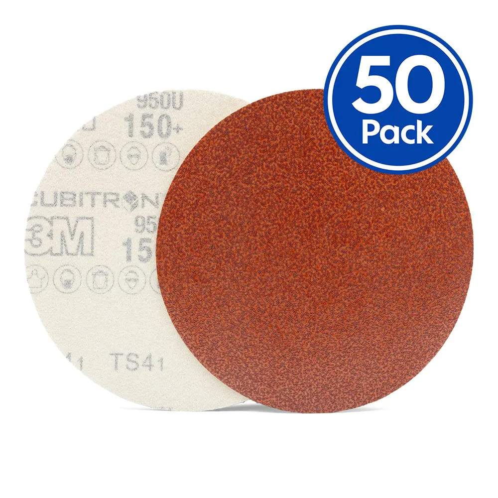 3M Cubitron Ii Hookit Sanding Discs 950U 150Mm 150 Grit X 50 Pack 1