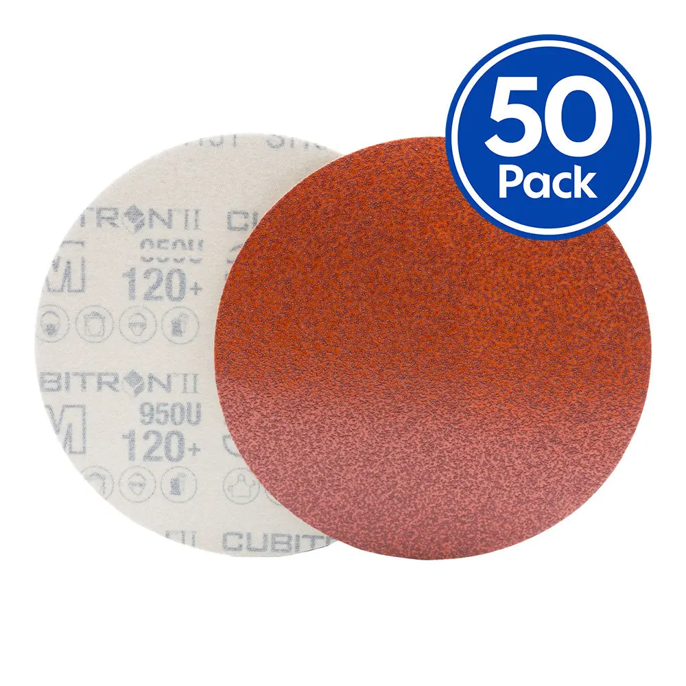 3M Cubitron Ii Hookit Sanding Discs 950U 150Mm 120 Grit X 50 Pack 1