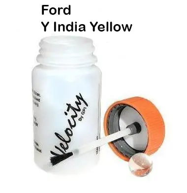 Auto Touch Up Bottle Ford Code Y India Yellow Paint 50Ml 1