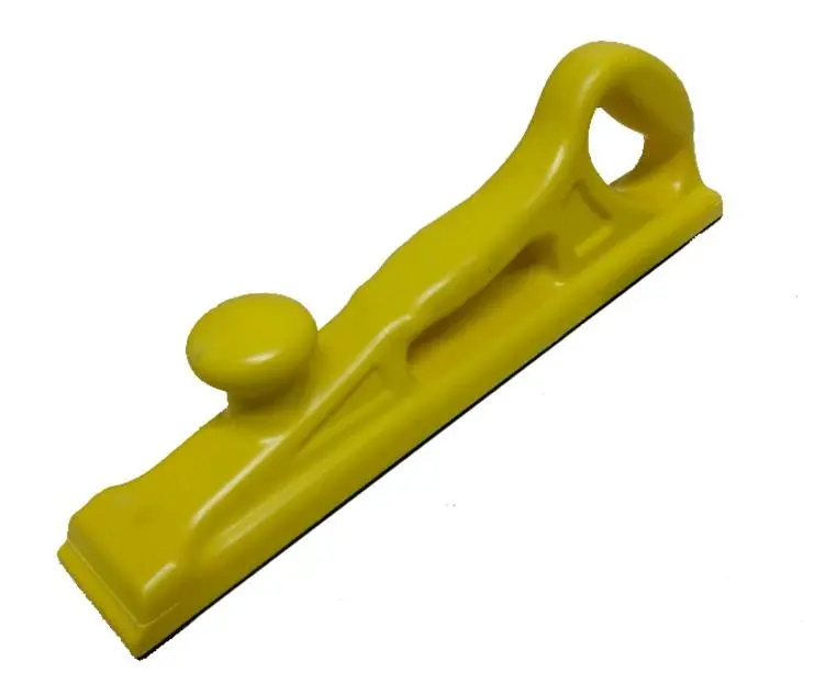 Flexible Yellow Hook & Loop Hand File Board Sander 400Mm X 70Mm 1
