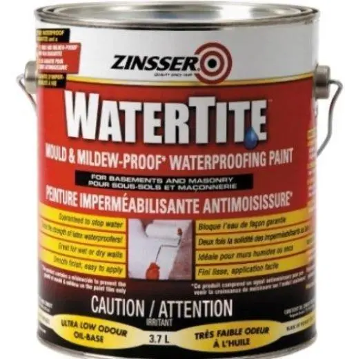 Zinsser Watertite Mould & Mildew-Proof Waterproofing Paint 3.8L 1