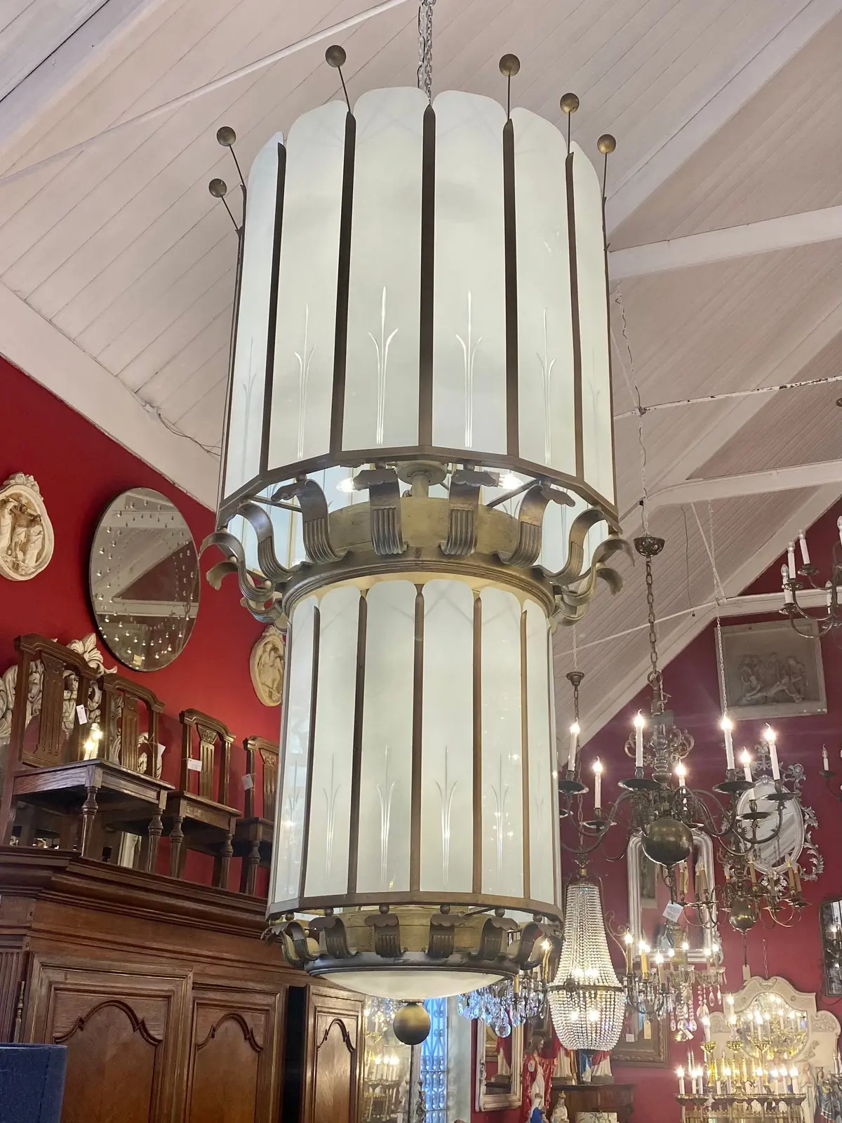 Amazing!! Pair Art Deco Theatre Lights - Sold 2