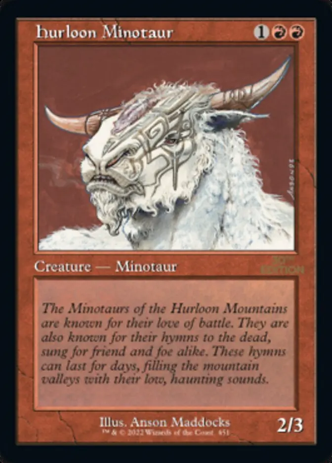 Hurloon Minotaur (Retro) [30Th Anniversary Edition] 1