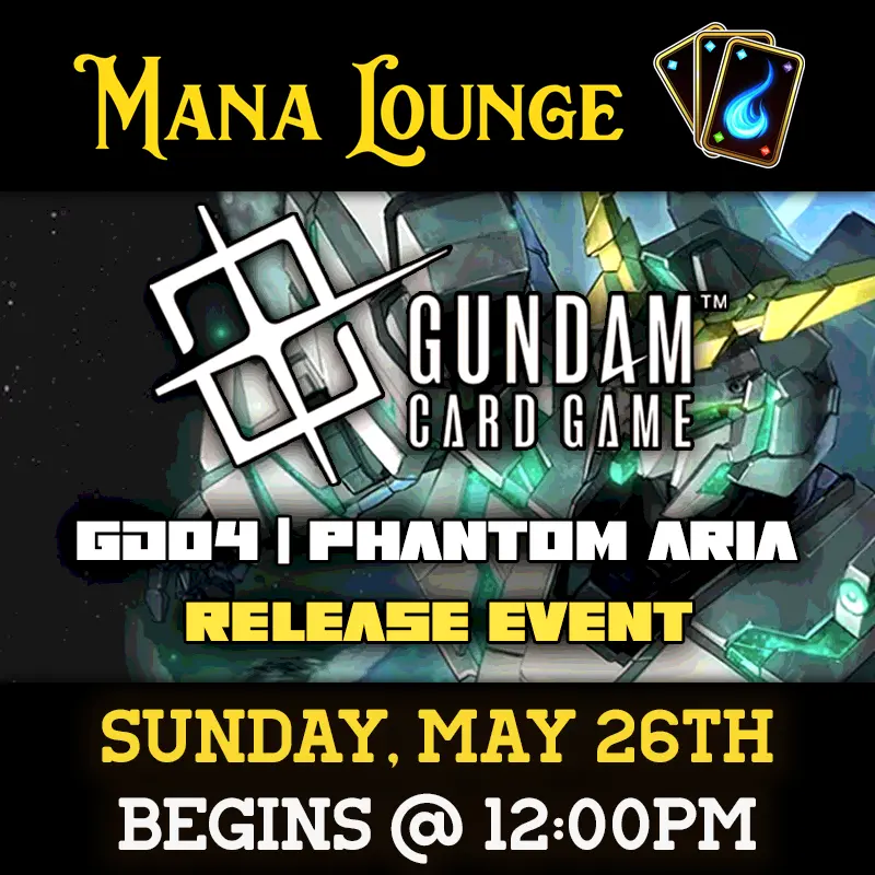 Gundam Card Game – Gd04 Booster Pack Release Event Ticket - Sun, Apr 26 2026 1