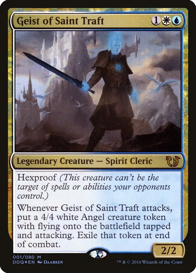 Geist Of Saint Traft [Duel Decks: Blessed Vs. Cursed] 1