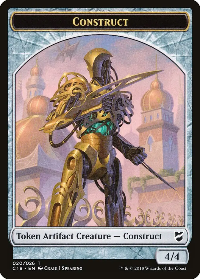 Construct Token (020/026) [Commander 2018 Tokens] 1