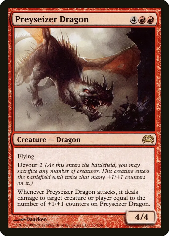 Preyseizer Dragon [Planechase 2012] 1