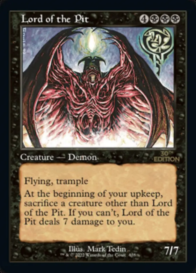 Lord Of The Pit (Retro) [30Th Anniversary Edition] 1