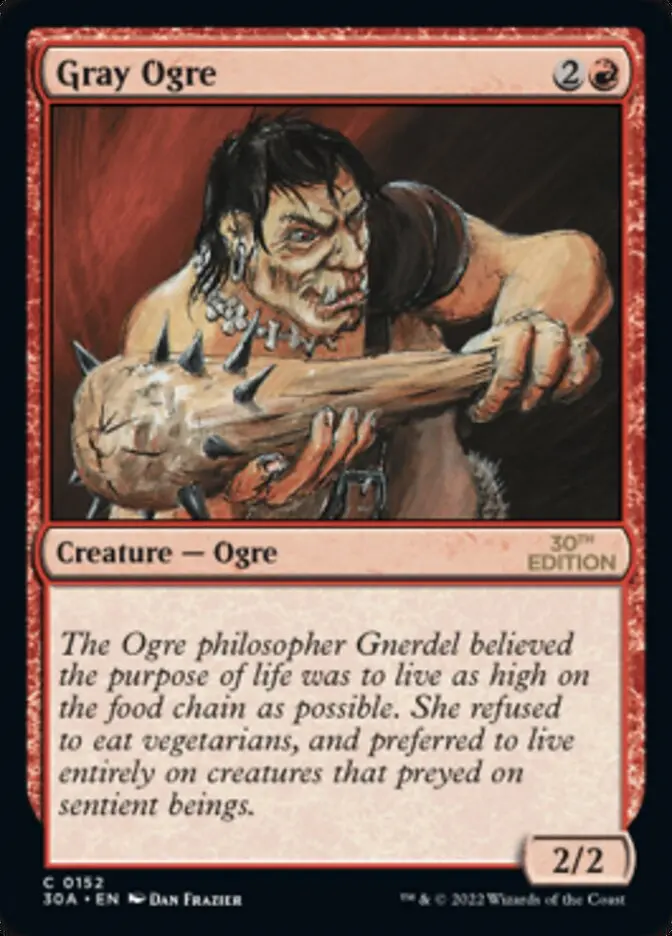 Gray Ogre [30Th Anniversary Edition] 1