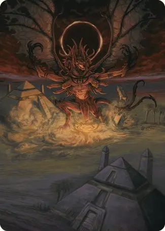 Dread Return Art Card [Commander Masters Art Series] 1